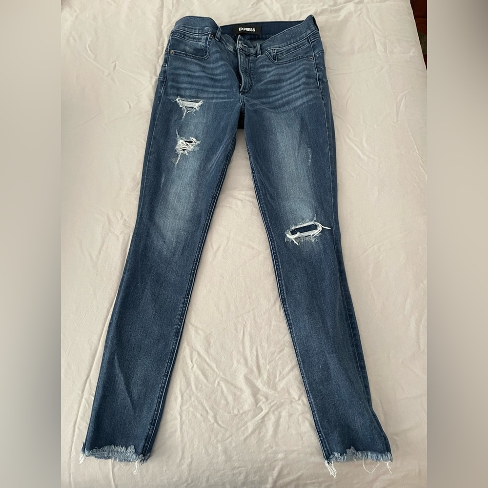 Express Ankle Jegging High Rise
